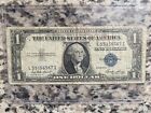 Series 1935 E $1 Silver Certificate One Dollar Bill Heavily Circulated L I