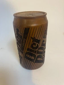 1991 WOODEN DIET DR. PEPPER Etched Soda Can--Milestone TROPHY D5 - Picture 1 of 6