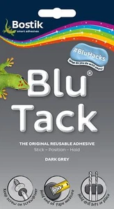12 x Bostik Blu Tack dunkelgrauer Mastix-Klebekitt 30619627 - Bild 1 von 1