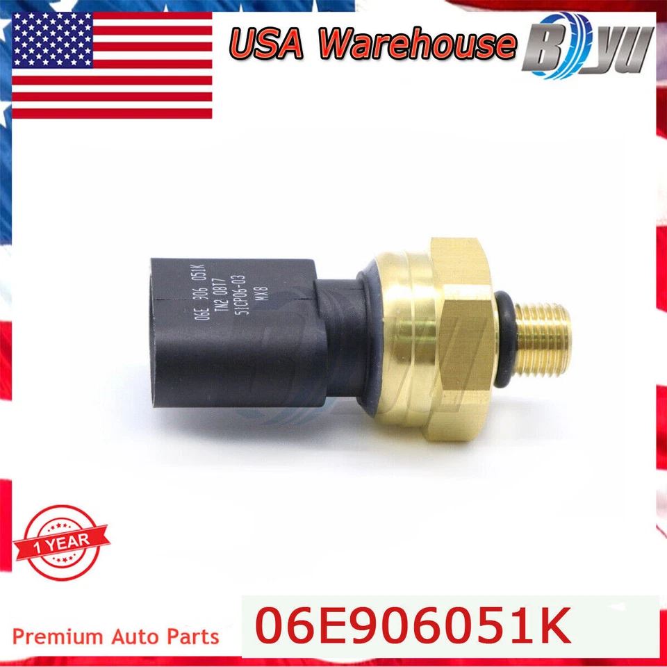Sensor de baja presión de combustible para 06E906051K VW Jetta Passat GTI Audi A4 Quattro 2,0 L Foto 1 de 4
