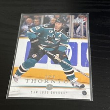2008-09 Upper Deck Joe Thornton San Jose Sharks #35