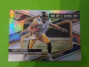 2022 Panini Mosaic In It To Win It Hines Ward Steelers Silver Holo Prizm - Bild 1 von 2