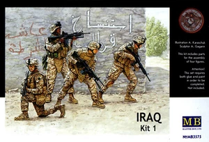 Master Box MB 1/35 3575 US Army Soldiers (Irak Kit 1) (4 figuras) - Imagen 1 de 2