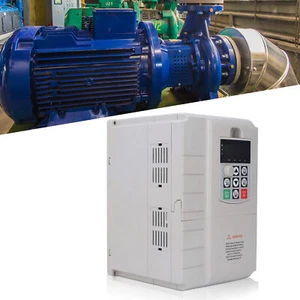 Single Phase To 3 Phase Converter Frequency Converter 7.5KW Motor Speed - Picture 1 of 12