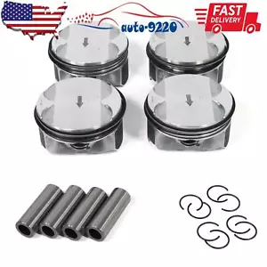 Kit de anillos de pistones Fit 2010-2017 Chevrolet Equinox GMC Terrain Buick 2.4 12578324 - Imagen 1 de 10