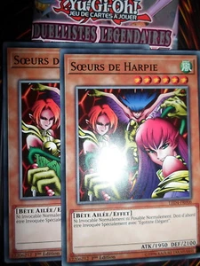YU-GI-OH! COM PLAYSET (LOT DE 2) SOEURS DE HARPIE LED4-FR006 NEUF FRANCAIS ED 1 - Picture 1 of 1