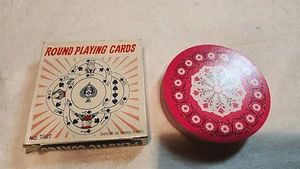 Vintage Deck Round Playing Cards Hong Kong - Picture 1 of 4