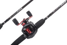 Abu Garcia Black Max Rod & Reel Combo Predator Baitcasting Spin Spinning 1376703