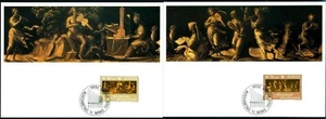 1985 Music Instrument,Flute,Violin,Harp,Guitar,Pan flute,Liechtenstein,Maxi Card - Picture 1 of 1