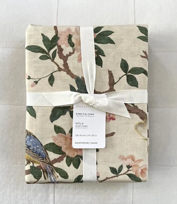 Pottery Barn NOLA SONGBIRD King Cali King Multicolor NWT - Image 1 of 3