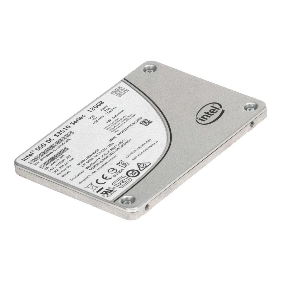 Disque Dur Intel SSD Dc S3510 Séries SSDSC2BB120G6 120GB MLC SATA III 2.5' - Image 1 of 3