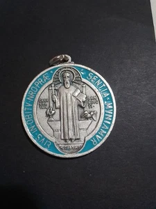 San Benedetto Da Norcia Medaglia Cm 4,5 - Picture 1 of 2