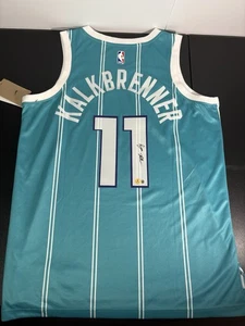 Ryan Kalkbrenner signed handsigniert Charlotte Hornets Basketball Trikot Beckett - Bild 1 von 24