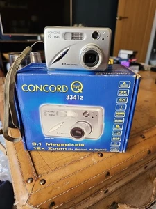 Concord Eye Q 3341z 3.1 Megapixel 12 X Zoom Camera In Box - Picture 1 of 3