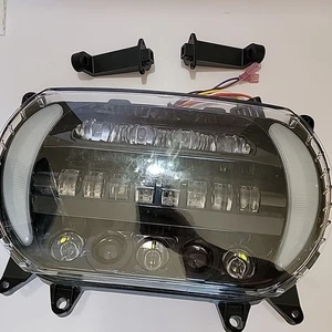 LED DRL Headlight Light Fit For Harley Touring Road Glide 2015-2022 Parts Only - Picture 1 of 9