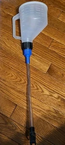 Spill Saver Funnel, Measuring Funnel With Lid - Picture 1 of 6