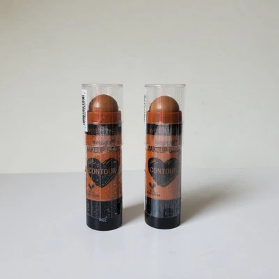 Lot Of 2 Wet n Wild Megaglo Makeup Stick Contour in Oak's On You 804A Cover Up - Image 1 of 4