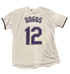 Wade Boggs Tampa Bay Devil Rays Custom Baseball Signed Autographed Jersey - Picture 1 of 3