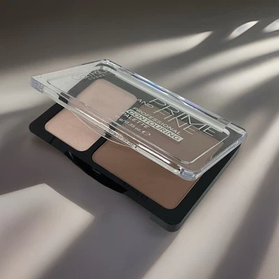 Paleta de contorno profissional Catrice 010 ASHY RADIANCE Prime & Fine 0,35 oz - Imagem 1 de 4