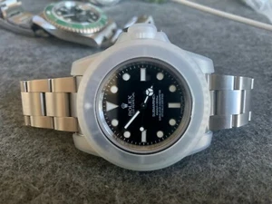 (3) Rolex Plastic / Rubber Protector Case & Bezel Fits 40mm Sub cases strap band - Picture 1 of 12