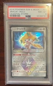 2018 Pokemon Sun Moon Celestial Storm Jirachi Holo #97 PSA 8 NM - MT - Bild 1 von 1