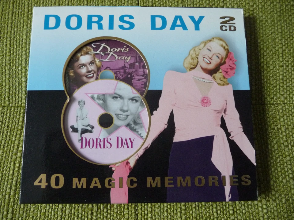 Doris Day - 40 MAGIC MEMORIES 2 CD Picture Disc in TOP Zustand  2002 selten RARE - Bild 1 von 4