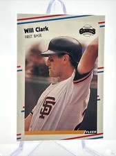 1988 Fleer Classic MINI Will Clark Baseball Card #116 Mint FREE SHIPPING