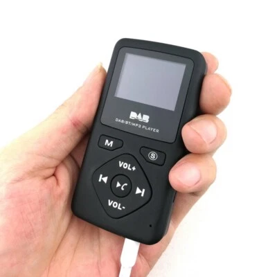 Pocket DAB/DAB+ Digital FM Stereo Radio With Bluetooth, MP3 Player and Earphone - Image 1 of 4