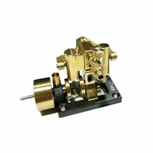Mini Inline Double Cylinder Steam Engine For Ship Model Within 40cm Retro Boat - Picture 1 of 9
