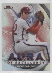 2022 Topps Finest Aura of Excellence Steve Carlton #AE-SC HOF
