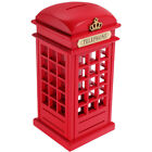  Phone Booth Money Bank Telephone Piggy Sturdy Prime Household