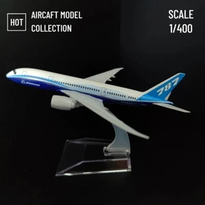 Escala 1:400 Metal Avión Réplica Boeing B787 Neo Avión Fundición a Presión Modelo - Imagen 1 de 5