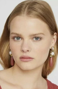 Mimco "Inflorescence Drop Earrings Two Ways" new RRP $149.95 + Dust Bag ππππ - Picture 1 of 6