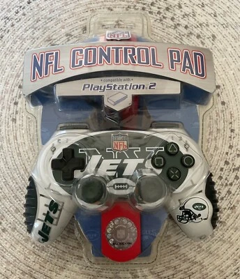 Controlador de videojuegos Mad Catz New York Jets Control Pad Pro para PlayStation 2 Foto 1 de 2