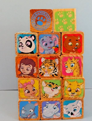 14 Garanimals Wooden Blocks Toddler Toys - Image 1 of 4
