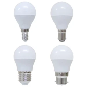 LED Golf Ball Bulbs B22 E14 E27 B15 Dimmable or Non-Dimmable 3000k 4000k 6400k - Picture 1 of 9