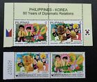 *FREE SHIP Philippines Korea Joint Issue 60th Diplomatic 2009 (stamp pair) MNH