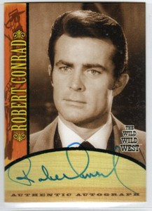 THE WILD WILD WEST SEASON 1 PREMIERE A1 ROBERT CONRAD AS JAMES T WEST AUTOGRAPH