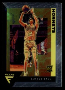 2020-21 Panini Flux Blue LaMelo Ball Charlotte Hornets #201 - Picture 1 of 2
