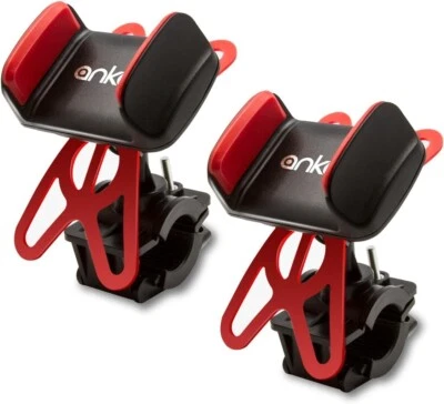 ANKO Bicycle/Motorcycle Phone Mount, 360 Rotation Universal Premium Adjustable P - Image 1 of 4