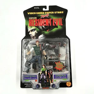 Rare Vintage Resident Evil Set Chris Redfield / Zombie Dog Actionfigur Neu - Bild 1 von 13