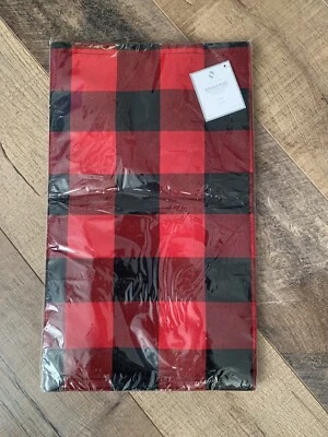 SARO LIFESTYLE Nautica Collection, Buffalo Plaid Table Runner, 16" x 72" - Image 1 of 4