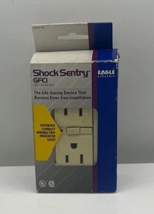 Eagle Electric ShockSentry Combination Switch/GFCI 15A-125V 60Hz Wire Trip Light - Picture 1 of 2