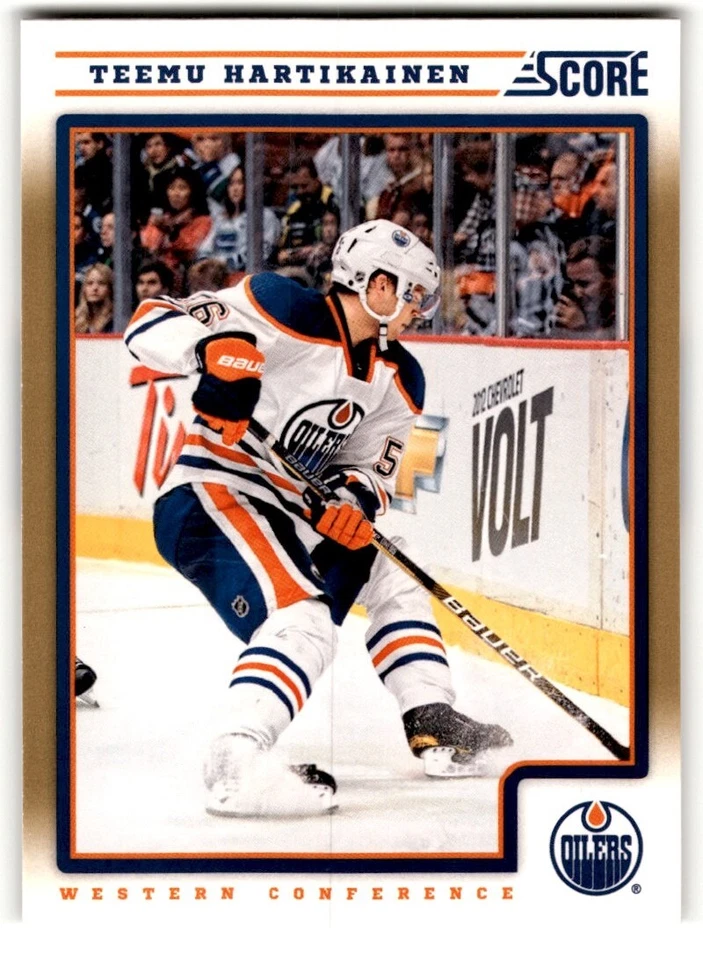 Teemu Hartikainen 2012-13 Score Gold Rush #205 Edmonton Oilers - Image 1 of 2
