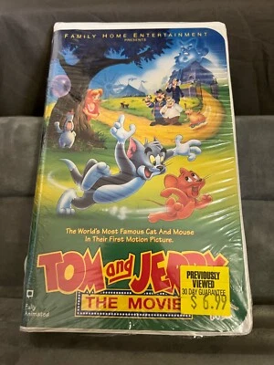 Tom and Jerry - The Movie (VHS, 1999, Clam Shell) RE-SEALED - Image 1 of 4