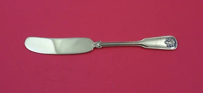 Shell and Thread Vermeil by Tiffany and Co Sterling Butter Spreader FH 5 3/4" - Image 1 of 2