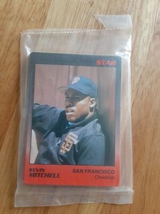 1989 Star Company FACTORY SEALED Kevin Mitchell Complete Set (1-11)