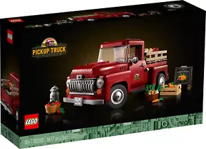 NISB LEGO RED VINTAGE PICK UP TRUCK 10290 1677 PIECES EXCLUSIVE - Picture 1 of 5