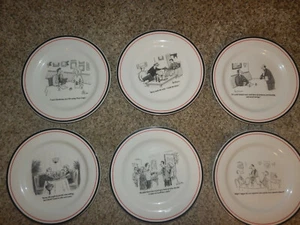 The New Yorker A Restoration Hardware Exclusive Cheese Plates Assorted set of 6 - Picture 1 of 12