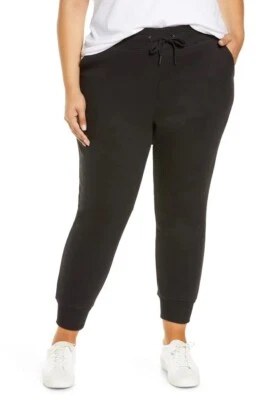 NEW Zella Cara Pocket Joggers Pants - Black - Plus Size 1X - Image 1 of 4